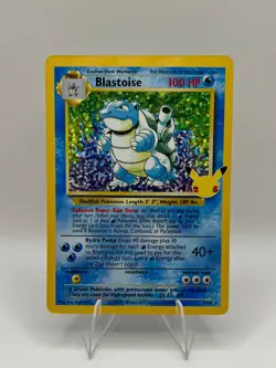 Blastoise 2/102 Celebrations: Classic Collection Holo - Near Mint - Image 1