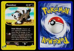 HOUNDOUR 87 COMMON AQUAPOLIS POKEMON LP - Image 3