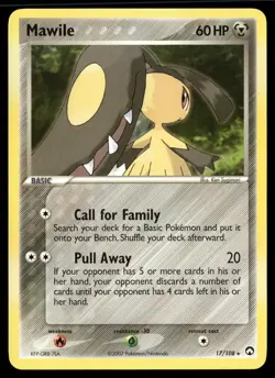 Pokemon Mawile Power Keepers 17/108 Rare Lightly Played - Image 1