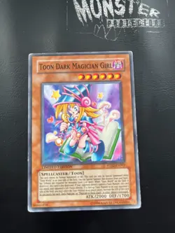 YUGIOH TOON DARK MAGICIAN GIRL COMMON PT02-EN002 LIMITED EDITION - Image 1