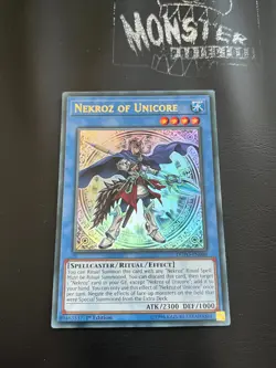 YUGIOH NEKROZ OF UNICORE ULTRA RARE DUPO-EN088 1ST EDITION - Image 1