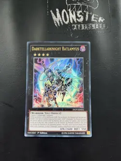 YUGIOH DARKTELLARKNIGHT BATLAMYUS ULTRA RARE INOV-EN051 1ST EDITION - Image 1