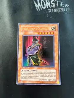 YUGIOH ENISHI, SHIEN'S CHANELLOR ULTRA RARE GLAS-EN032 1ST EDITION - Image 1