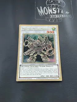 YUGIOH MARTIAL METAL MARCHER GOLD RARE MAGO-EN030 1ST EDITION - Image 1