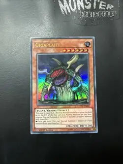 YUGIOH GIGAPLANT ULTRA RARE DUOV-EN062 1ST EDITION - Image 1