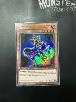 YUGIOH GERNIA ULTRA RARE LDS3-EN004 1ST EDITION - Image 1