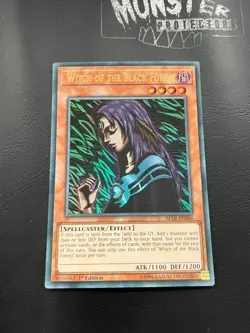 YUGIOH WITCH OF THE BLACK FOREST ULTRA RARE BLLR-EN046 1ST EDITION - Image 1