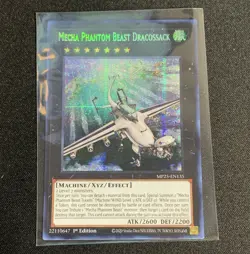 Konami Yu-Gi-Oh! Mecha Phantom Beast Dracossack MP25-EN135 1st Ed Secret - Image 1