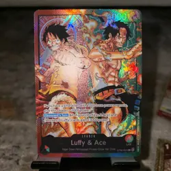 Luffy & Ace ST30-001 Leader Starter Deck EX Luffy & Ace One Piece English NM - Image 1