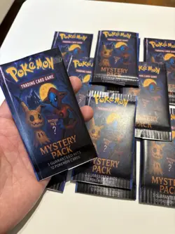 Pokemon TCG • Sealed Mystery Pack • 10 Cards 3 Guaranteed Hits (Holo, RH, Etc.) - Image 2