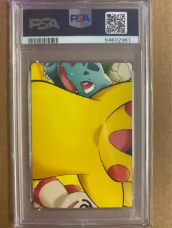 PSA 9 - Mudkip's Big Splash #081 ZUKAN 2005 Adventure Card - Pokemon - Image 2