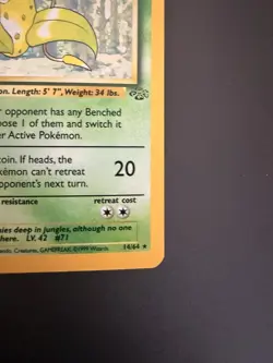 Victreebel 14/64 Jungle Holo Rare Vintage 1999 Pokemon Card WOTC (LP) - Image 5
