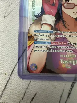 Bandai One Piece Trading Card Game Tashigi SP OP-16 (OP14-029) NM - Image 4