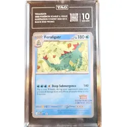 Feraligatr 2025 Pokemon Scarlet & Violet Illustration Contest 2024 Promo Card - Image 1