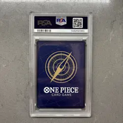 One Piece CCG Monkey.D.Luffy OP10-118 Royal Blood English Sec Foil Card PSA 10 - Image 2
