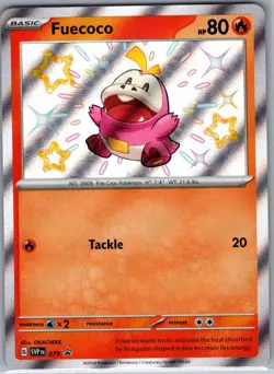 Fuecoco 079 SV: Scarlet & Violet Promo Cards - Pokemon Card - NM - Image 1