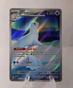 Dewgong 097/094 Phantasmal Flames Illustration Rare Holo English 130 HP Pokemon… - Image 1