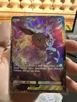 Eevee Evolution SAR Full Art | Pokemon Fan Art Non Tcg - Image 3