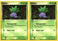 Pokemon TCG Oddish Hidden Legends 68/101 NM X2 - Image 1
