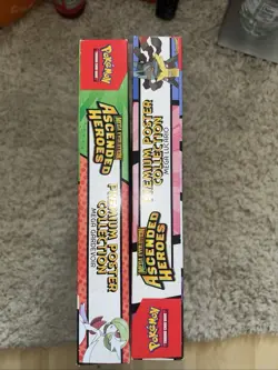 Pokemon TCG Ascended Heroes Poster Collection Mega Lucario & Gardevoir Sealed - Image 4