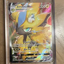 Pokemon Company Zeraora VMAX GG42/GG70 Crown Zenith GG Holo Full Art 2023 - Image 1