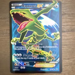 Pokemon Rayquaza EX (104 Full Art) 104/108 Roaring Skies Holo UR HP170 - Image 1