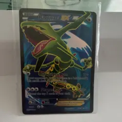 Pokemon Rayquaza EX (104 Full Art) 104/108 Roaring Skies Holo UR HP170 - Image 3