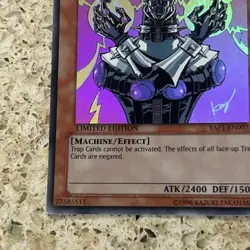Yu-Gi-Oh! TCG Jinzo Anniversary Pack YAP1-EN007 Limited Edition Ultra Rare - Image 5