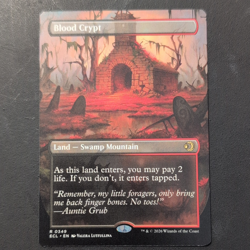Magic: The Gathering Blood Crypt Land Cards ECL 2026 Wizards of the Coast (2) - Image 1
