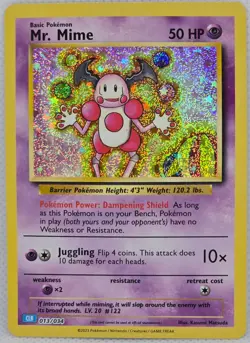 Mr. Mime 013/034 Holo Trading Card Game Classic Pokemon Holo NM - Image 1