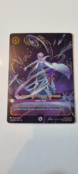 Can't Hold It Back Anymore 228/204 Enchanted Whispers in the Well Lorcana Card - Image 1