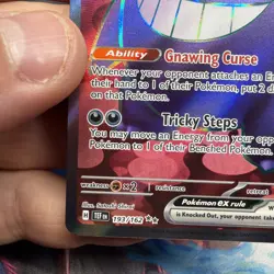 Pokemon TCG Gengar EX Temporal Forces Ultra Rare Card 193/162 Scarlet & Violet - Image 5