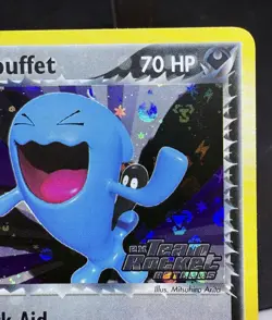 Wobbuffet Reverse Holo Pokemon Card ex Team Rocket Returns 47/109 Ungraded NM - Image 3