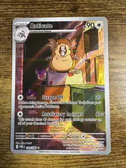 Raticate 099/088 Perfect Order Illustration Rare Pokemon Card NM - Image 1