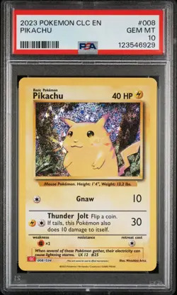 POKEMON CLC-TRADING CARD GAME CLASSIC CHARIZARD & HO-OH EX DECK PIKACHU PSA 10 - Image 1