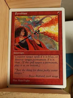 Pyroblast MTG Core Set 5th Edition Regular - Image 1