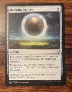 1X MTG Damping Sphere NM X1 - Image 1
