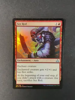See Red - Foil - Rivals of Ixalan - Magic the Gathering - MTG - Image 1