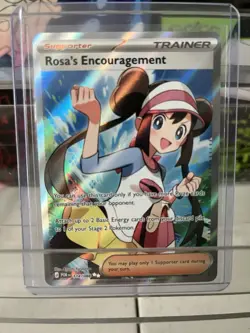 Pokemon Rosa’s Encouragement Perfect Order Ultra Rare 114/088 - Image 1