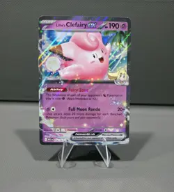 Lillie's Clefairy ex 076/217, Double Rare Holo, Ascended Heroes, Pokemon TCG, NM - Image 1