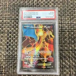 The Pokemon Company 2014 Flashfire Charizard EX 100/106 Full Art Holo PSA 4 - Image 1