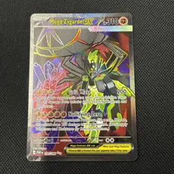 Mega Zygarde ex 104/088 Perfect Order Pokemon Card Secret Rare Full Art NM - Image 1