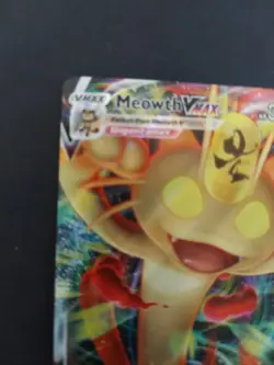 MP Pokemon Meowth VMAX - SWSH005 - SWSH Black Star Promos - Image 2