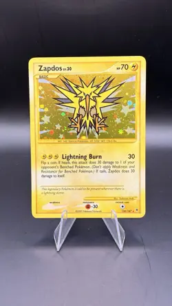 Pokemon TCG Zapdos 150/147 Platinum Supreme Victors Holo Card NM- Condition - Image 1