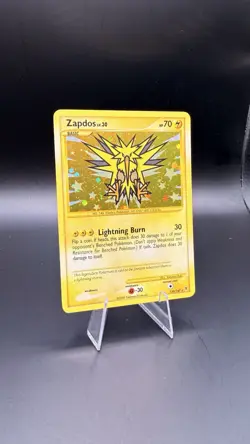 Pokemon TCG Zapdos 150/147 Platinum Supreme Victors Holo Card NM- Condition - Image 4