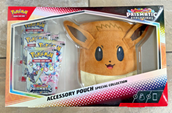 Pokemon Prismatic Evolutions Accessory Pouch Special Collection (Sealed) - Image 1