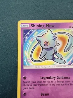 Shining Mew 40/73 Shining Legends Mint Condition English Pokemon TCG Rare Holo - Image 3