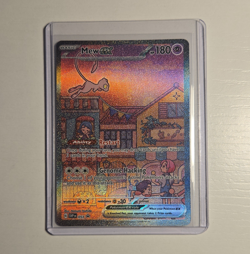 Mew ex Sv: Scarlet & Violet 151 Promo GREAT CENTERING - Image 1