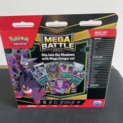 Pokemon TCG Mega Battle Deck Mega Gengar EX NEW & SEALED + Haunter Promo - Image 2