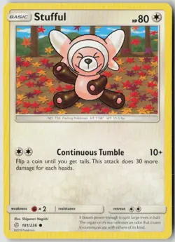 Stufful [SM12 - 181/236]PokemonSM - Cosmic EclipseNMCommon - Image 1